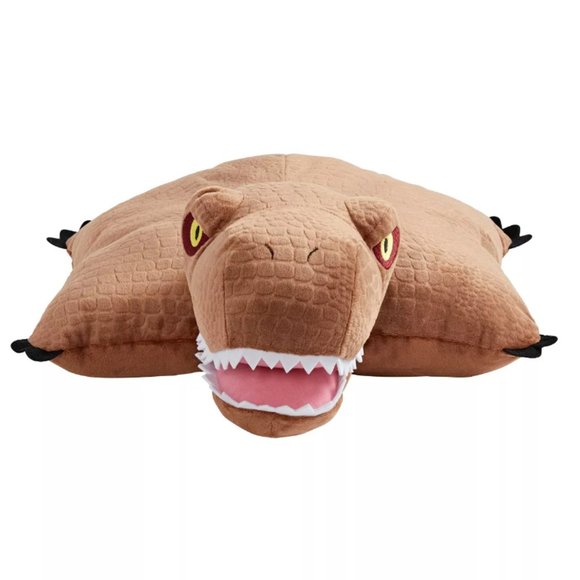 Pillow Pets | Jurassic World | Trex Dinosaur | 16" Stuffed Animal Plush Dinosaur - Picture 2 of 2